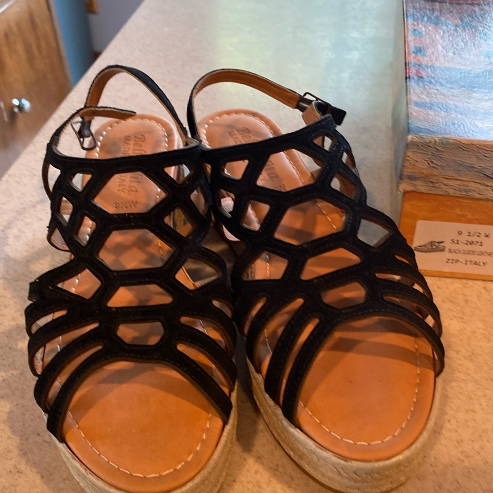 Bella Vita  Sandal black 9.5 Wide